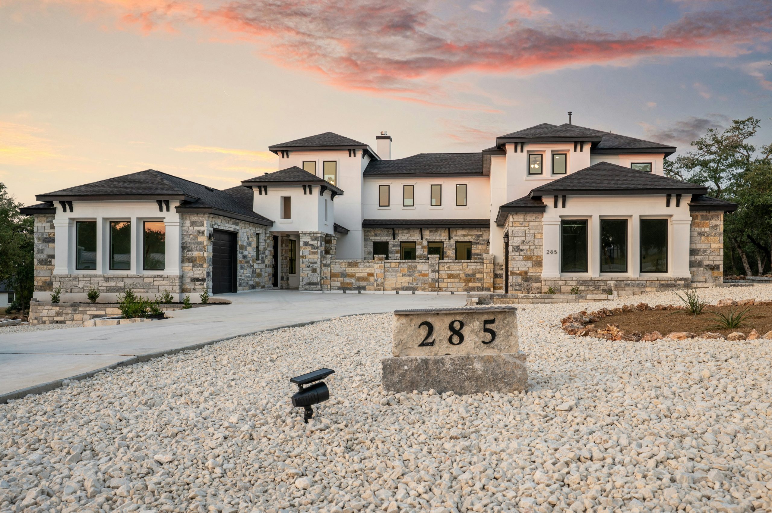 austin home with professionally installed windows