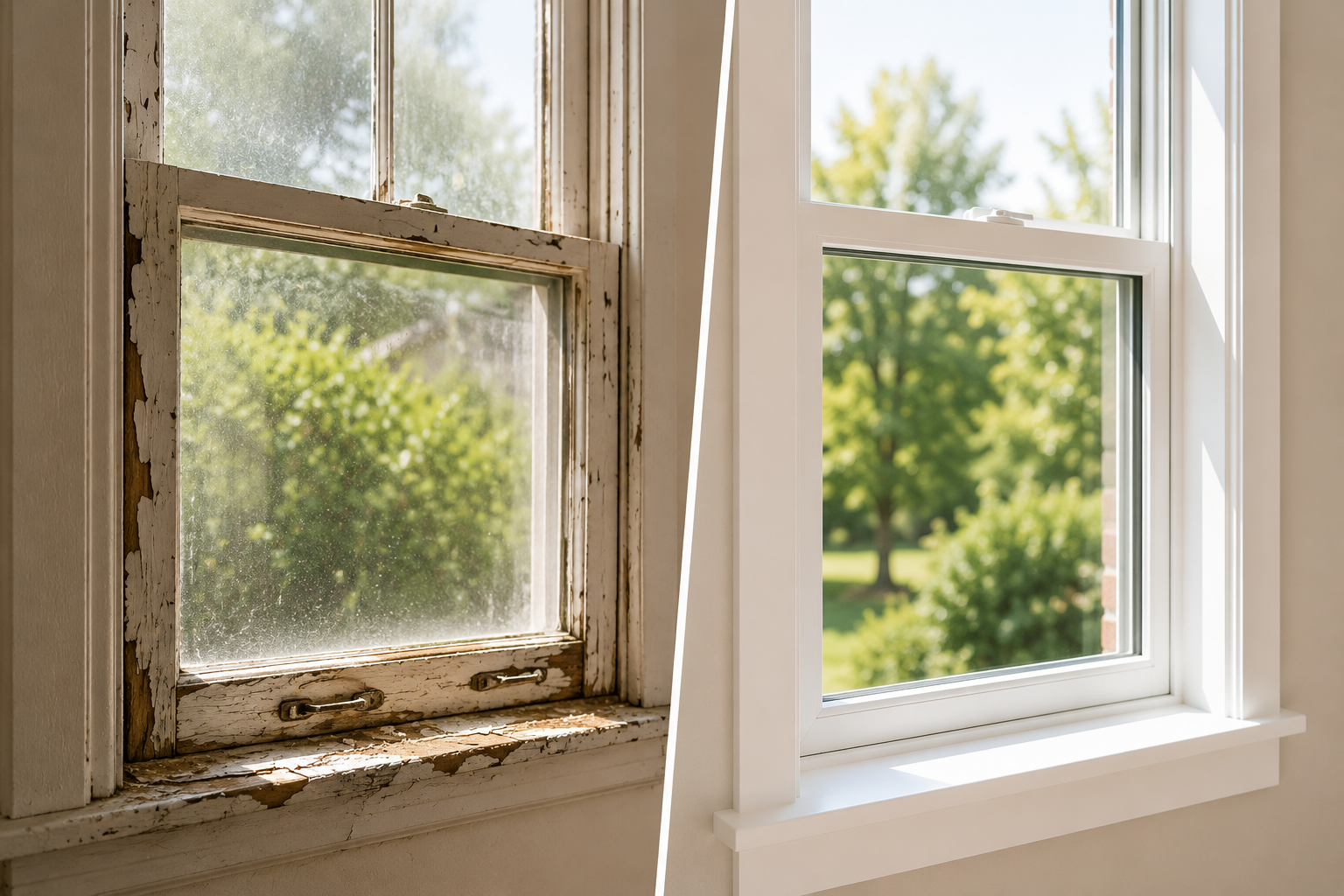 repair or replacement windows